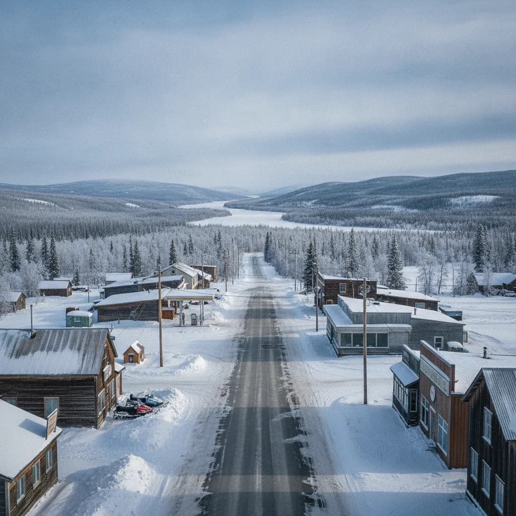 View of Badger, AK