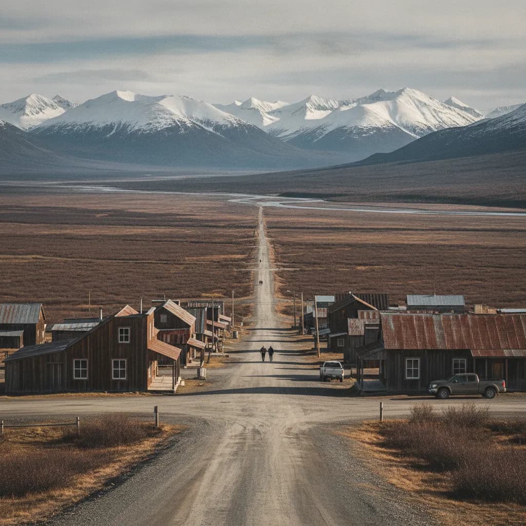 View of Butte, AK