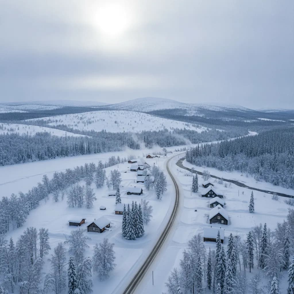 View of Chena Ridge, AK