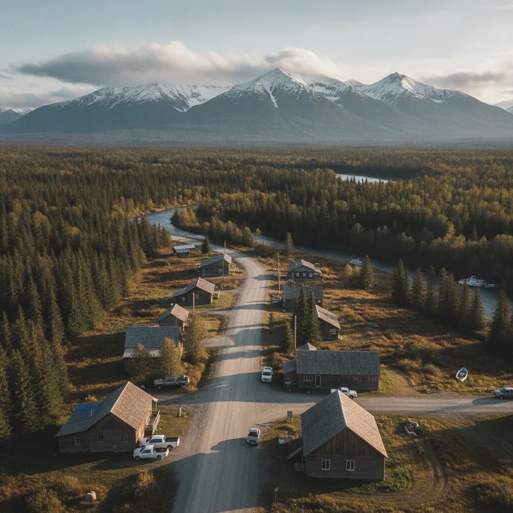 View of Gateway, AK