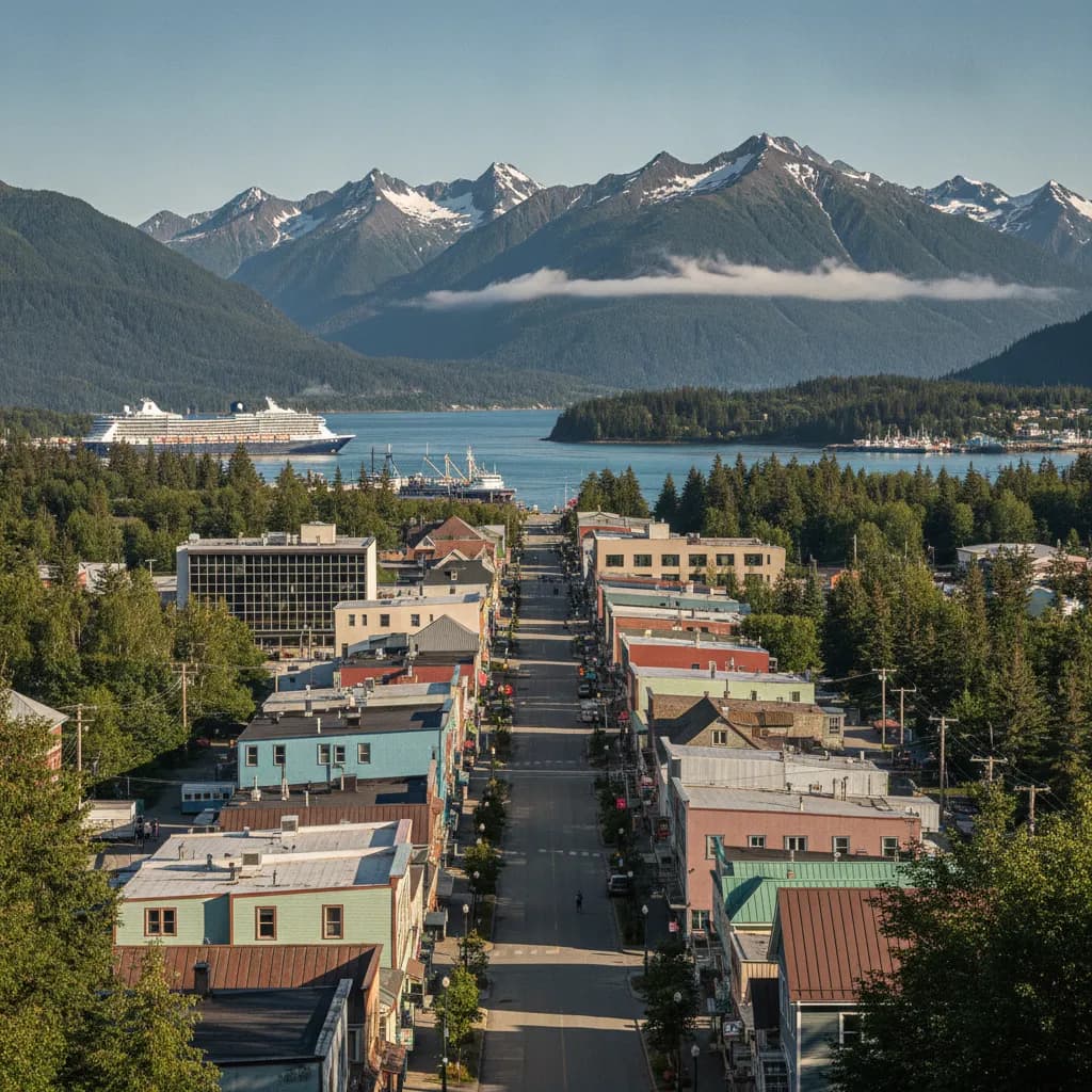 View of Juneau, AK