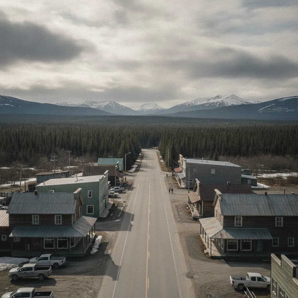 View of Nikiski, AK