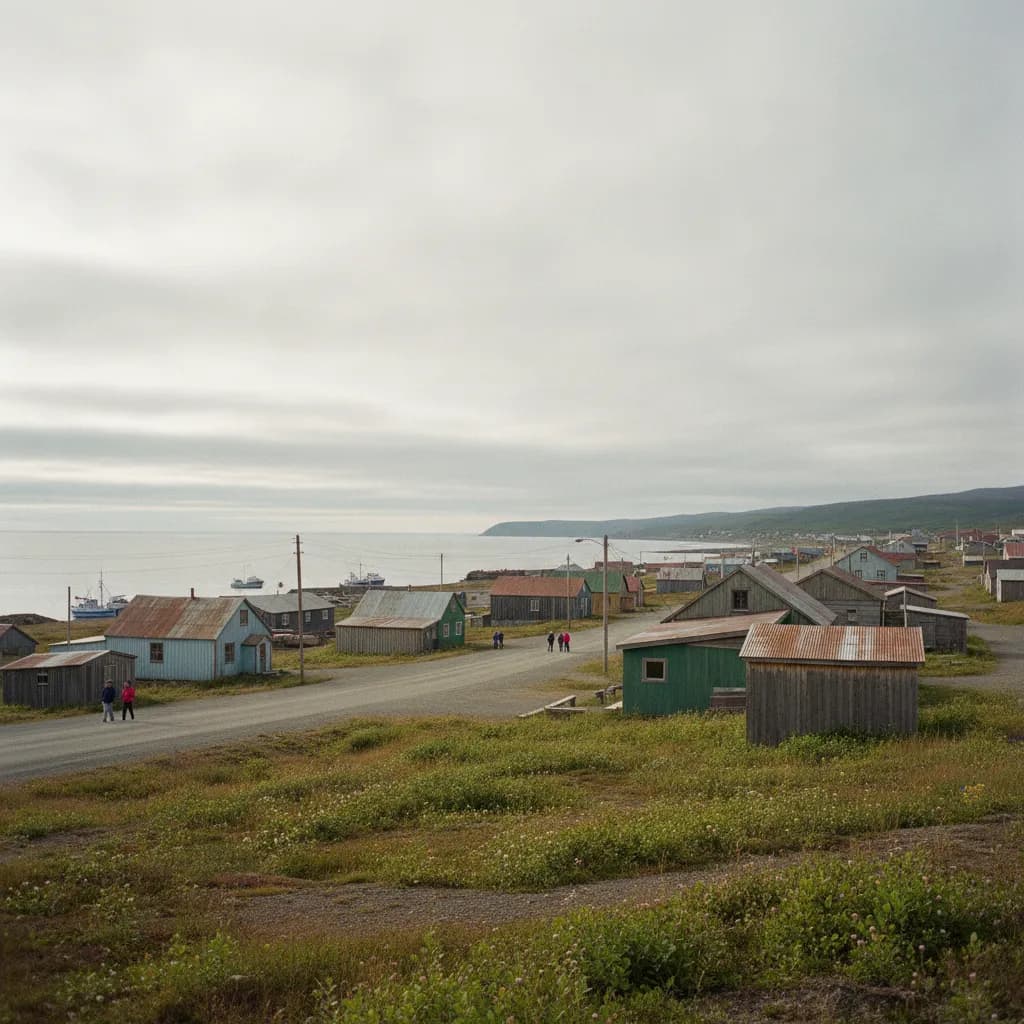 View of Nome, AK