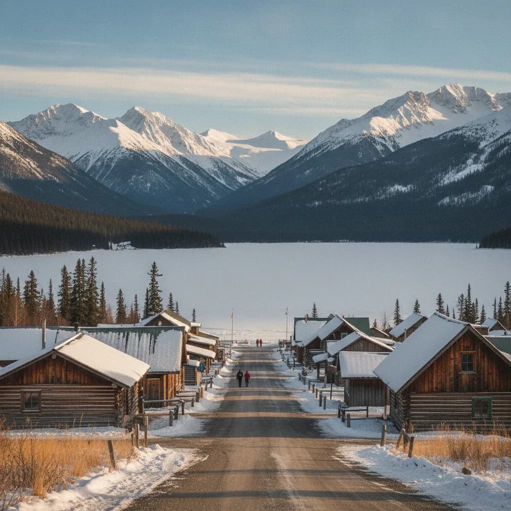 View of North Lakes, AK