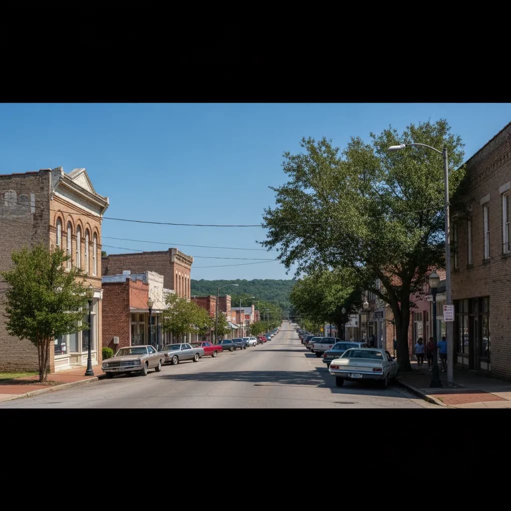 View of Atmore, AL