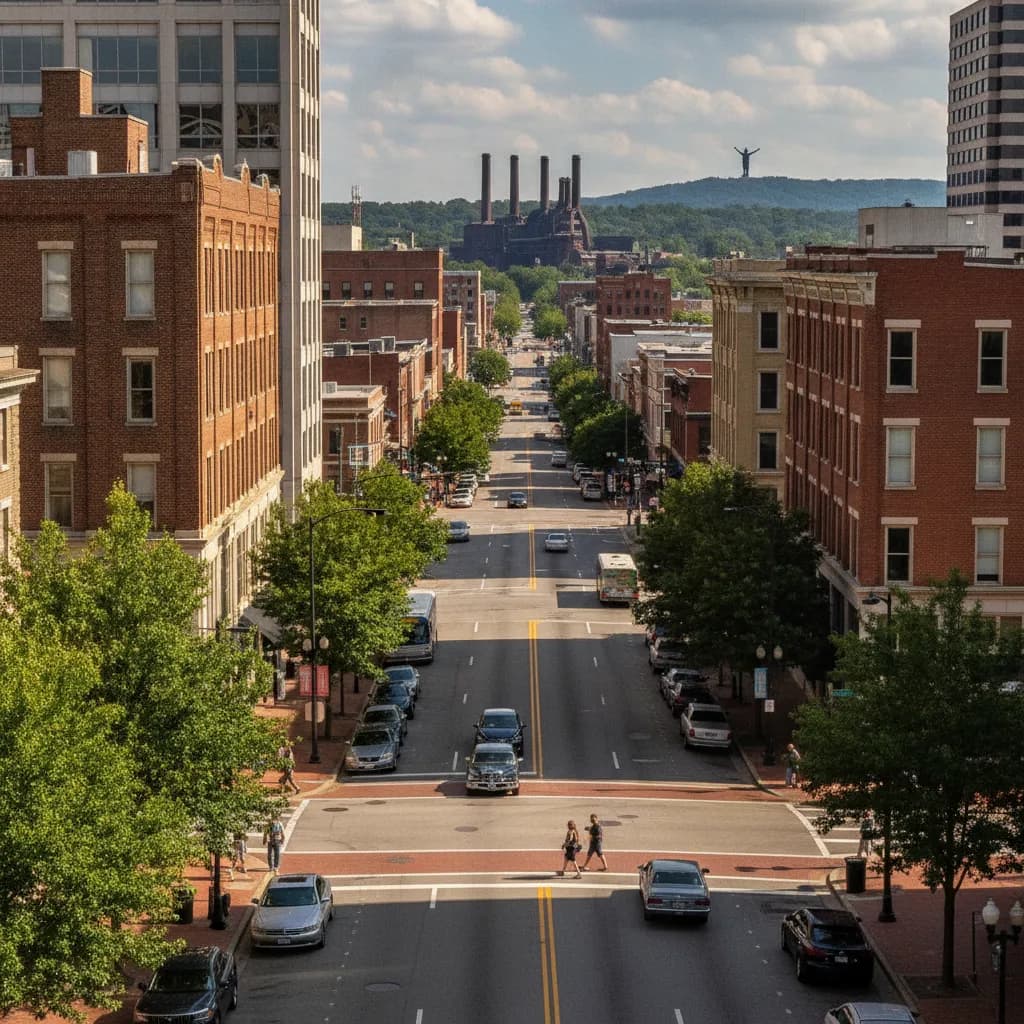 View of Birmingham, AL
