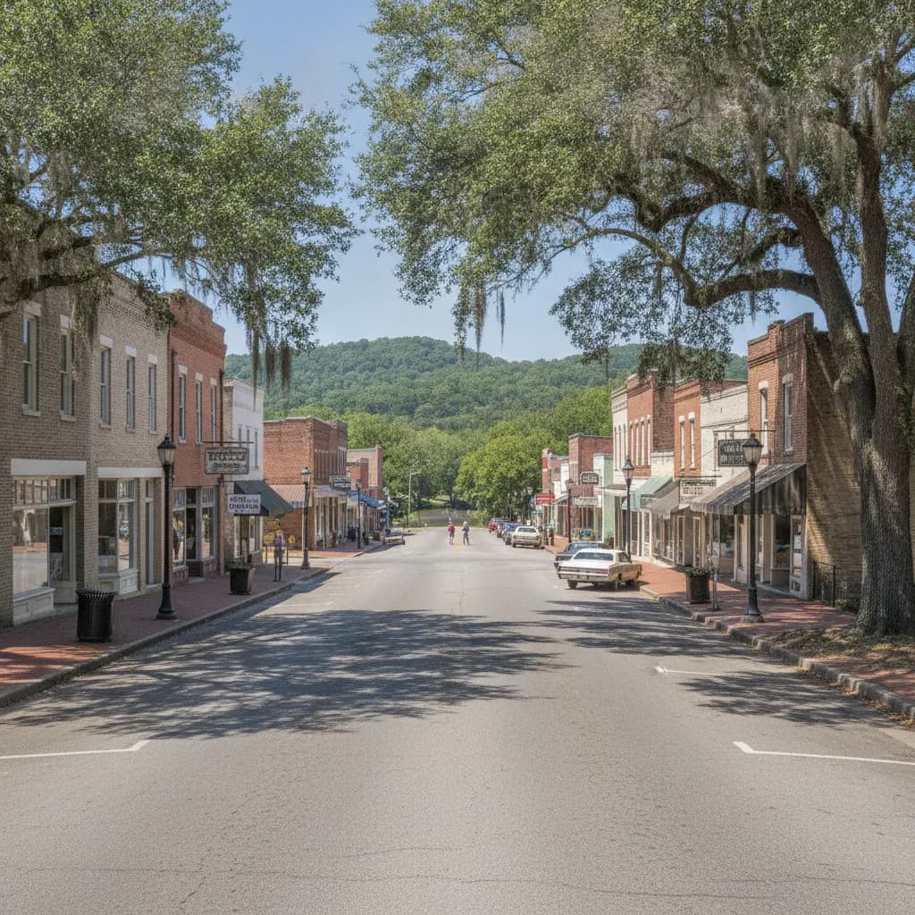 View of Brewton, AL