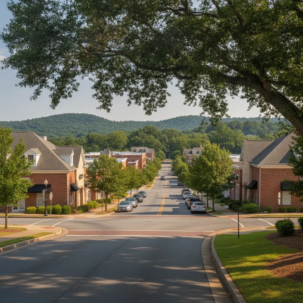 View of Brook Highland, AL