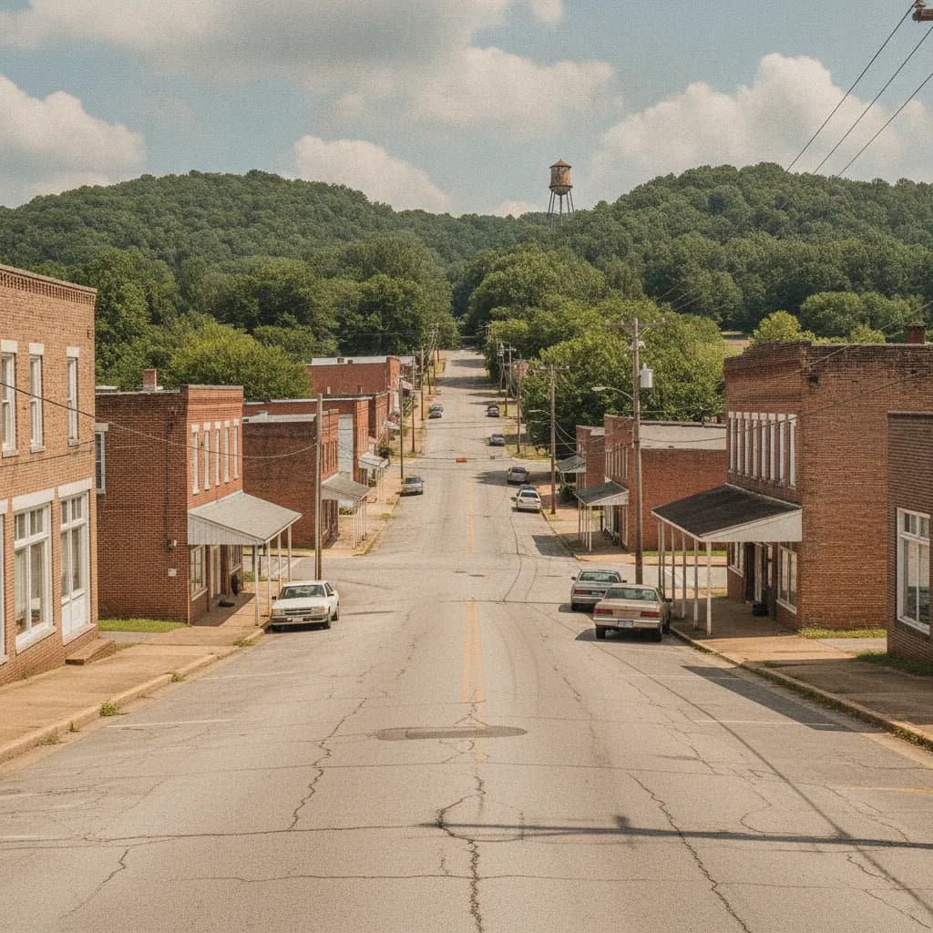 View of Calera, AL