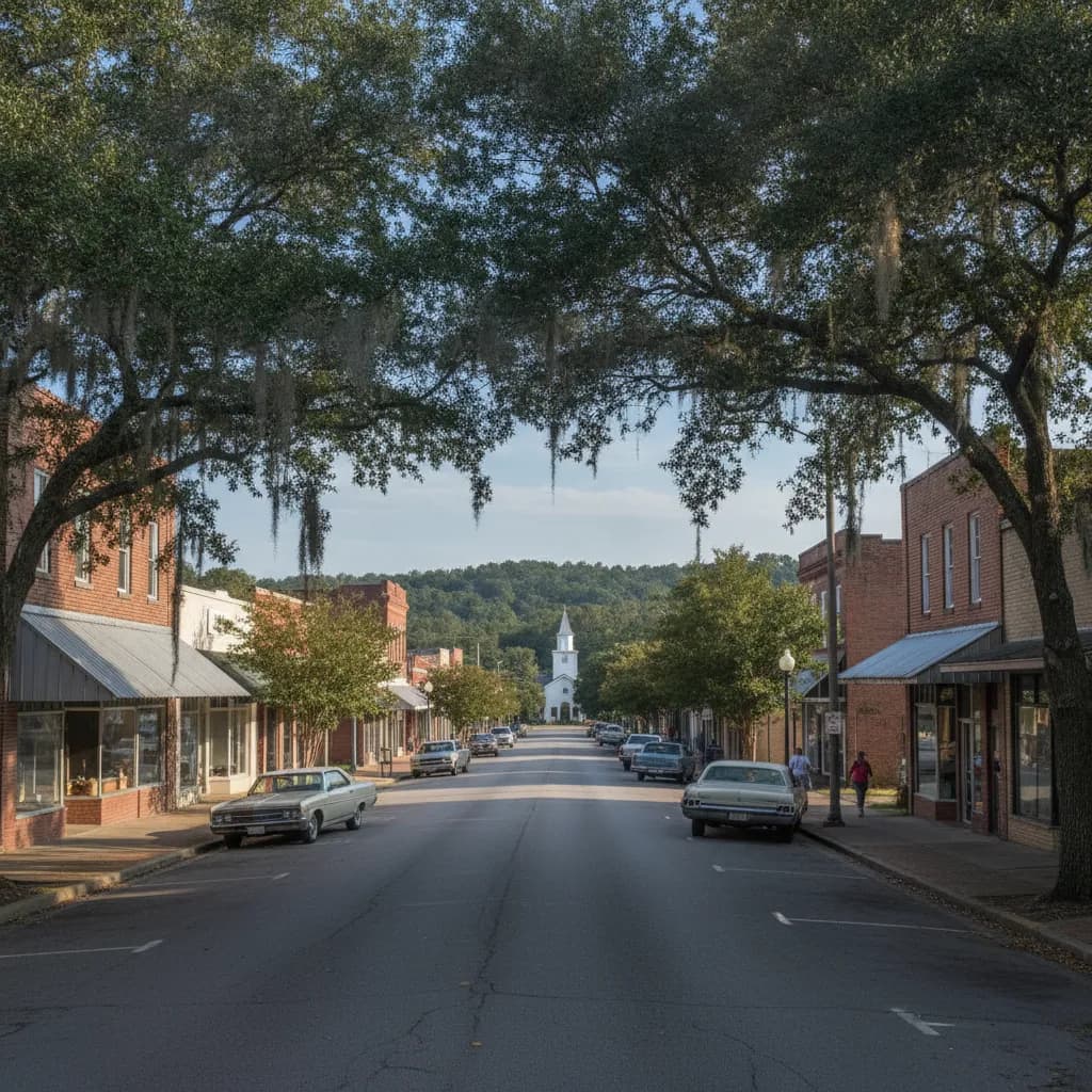 View of Chickasaw, AL