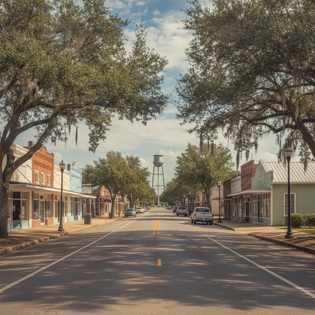 View of Citronelle, AL