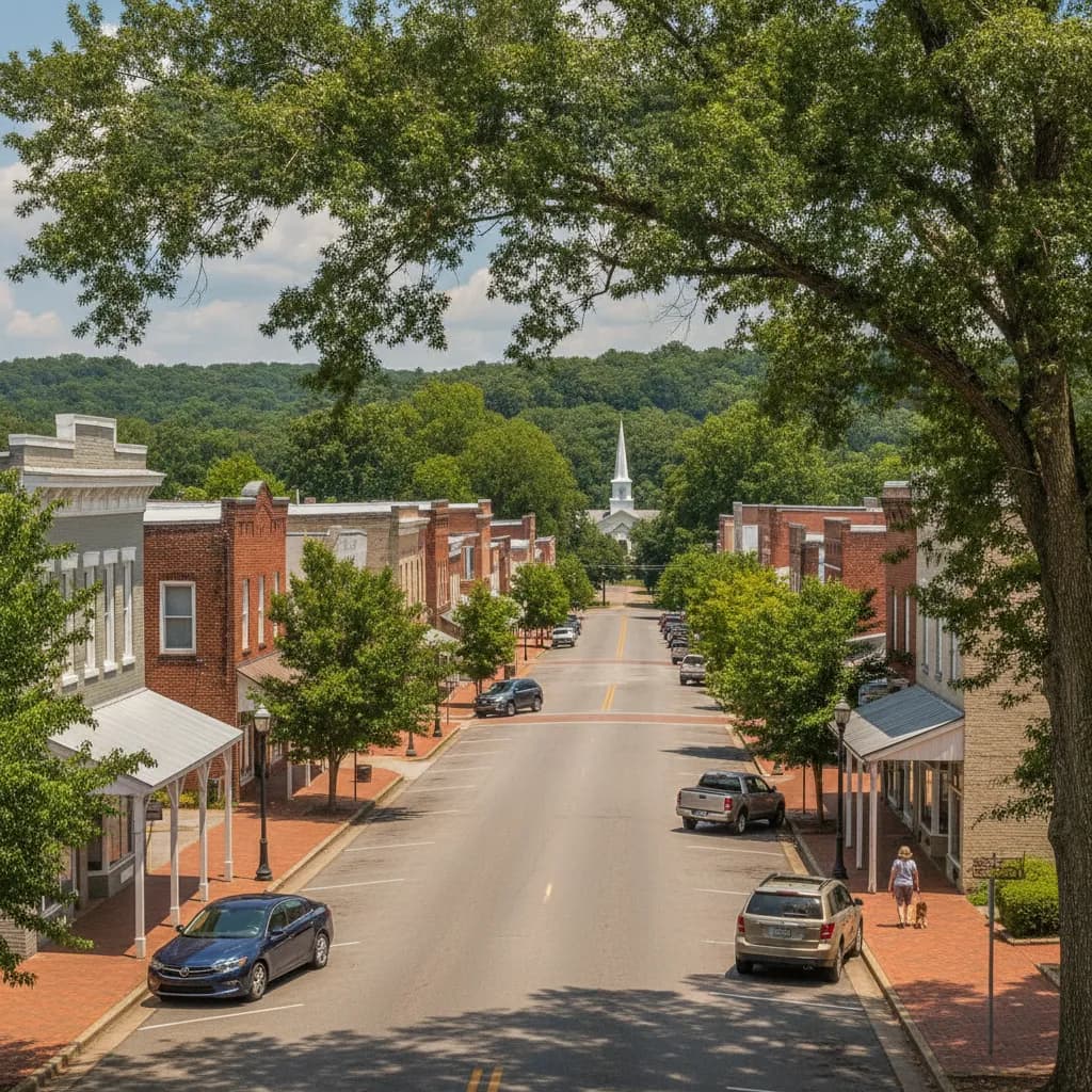 View of Clay, AL