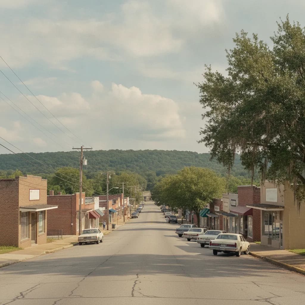 View of Daleville, AL