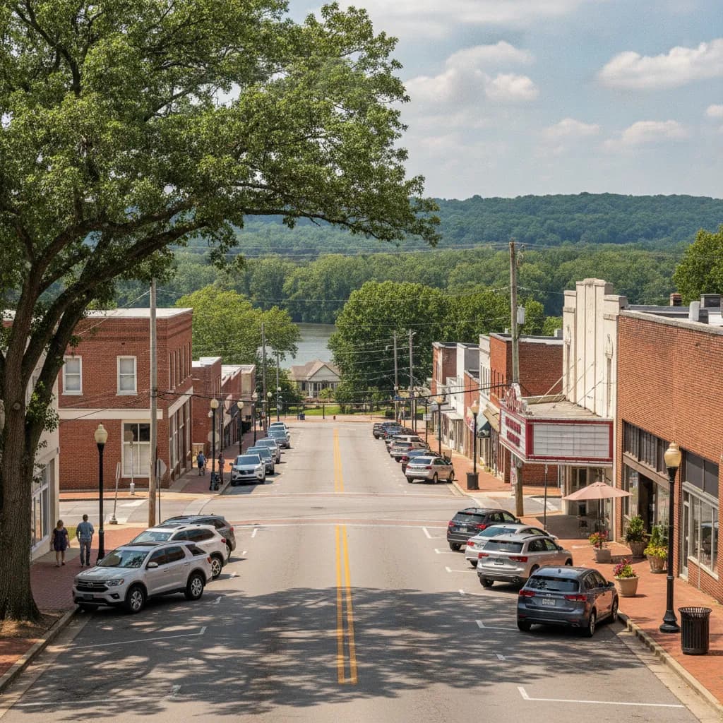 View of Decatur, AL