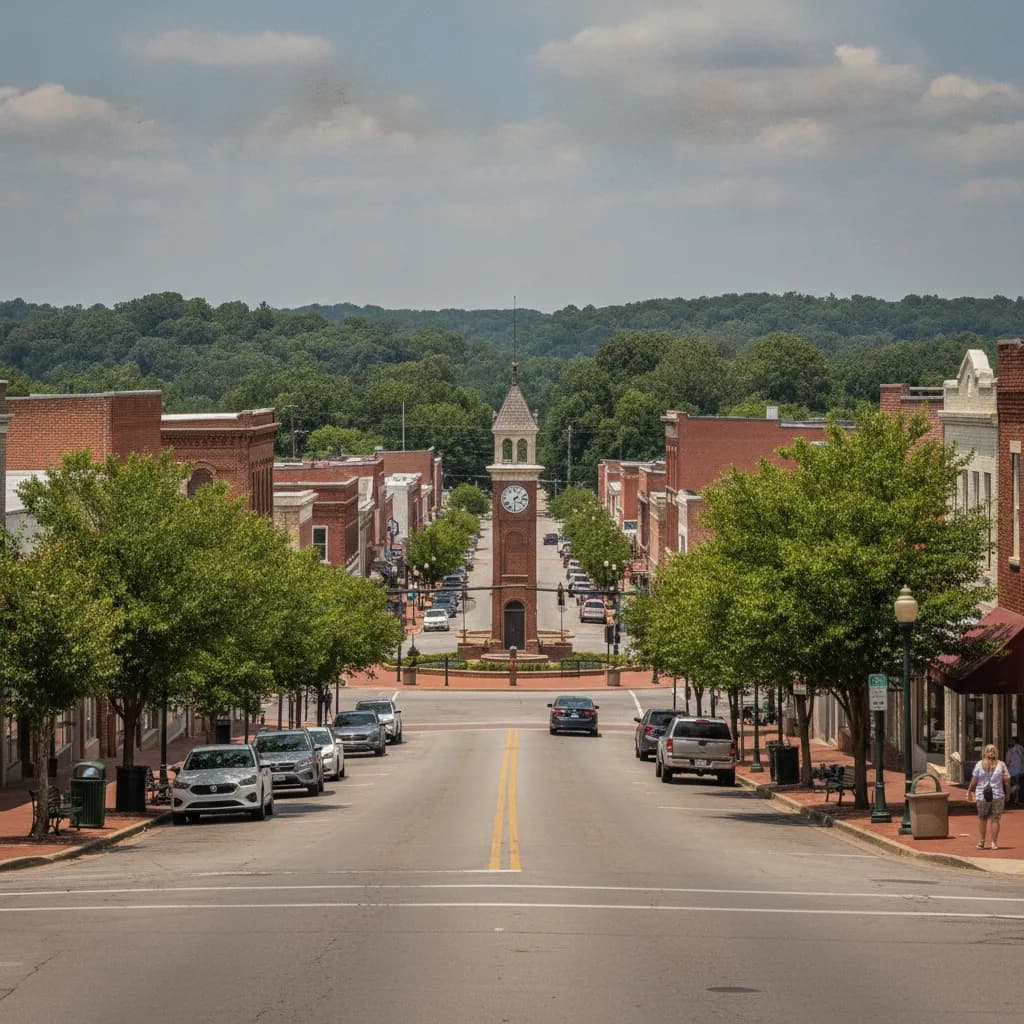 View of Dothan, AL