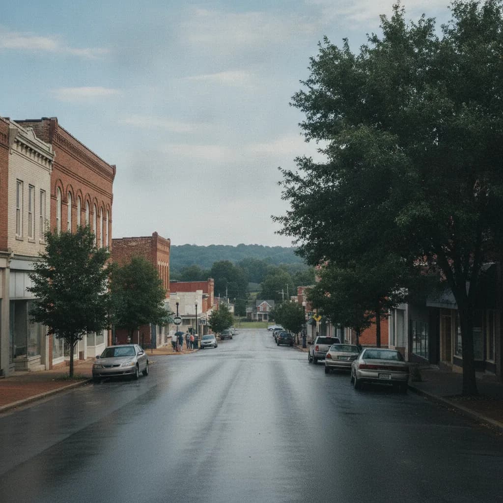 View of Fairfield, AL