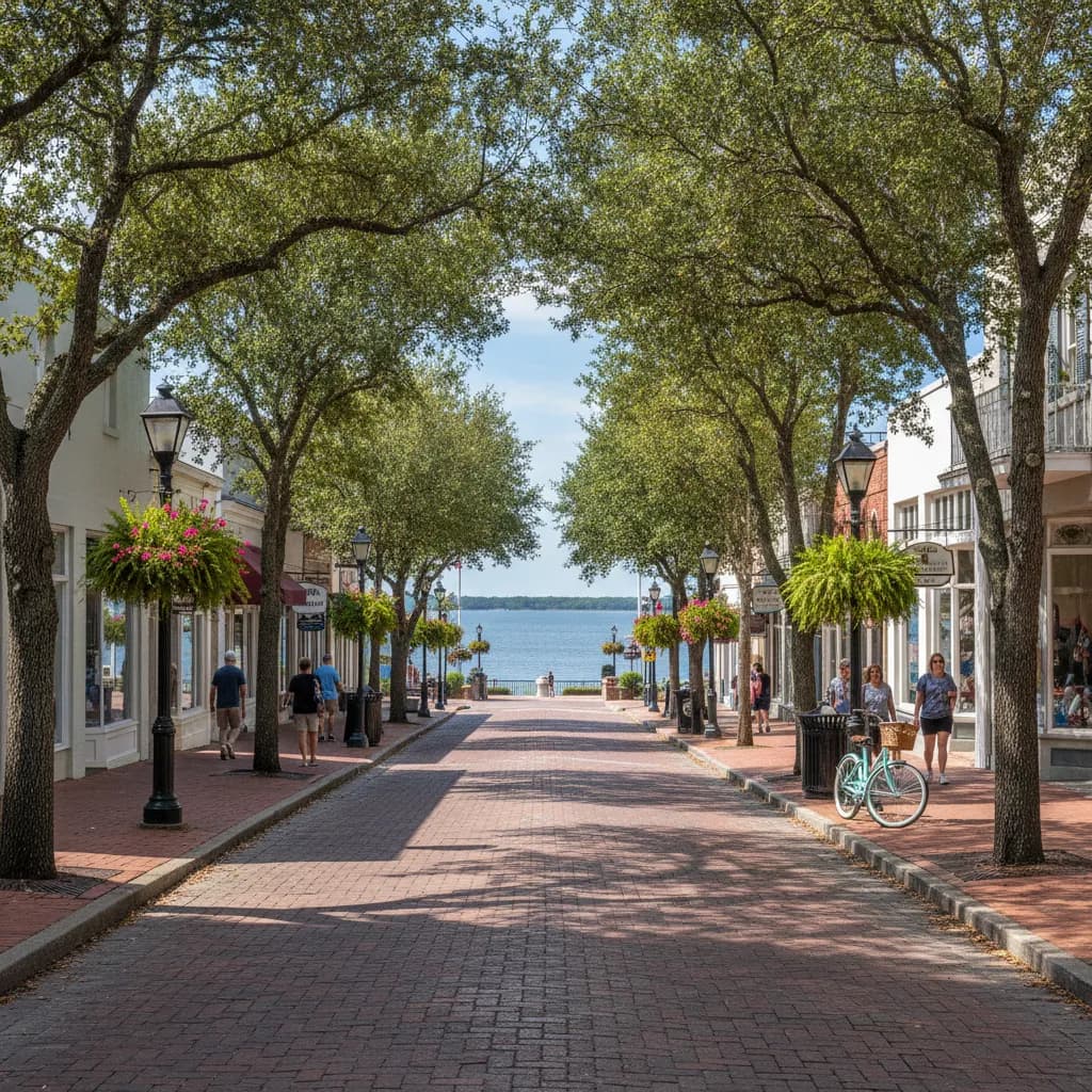 View of Fairhope, AL