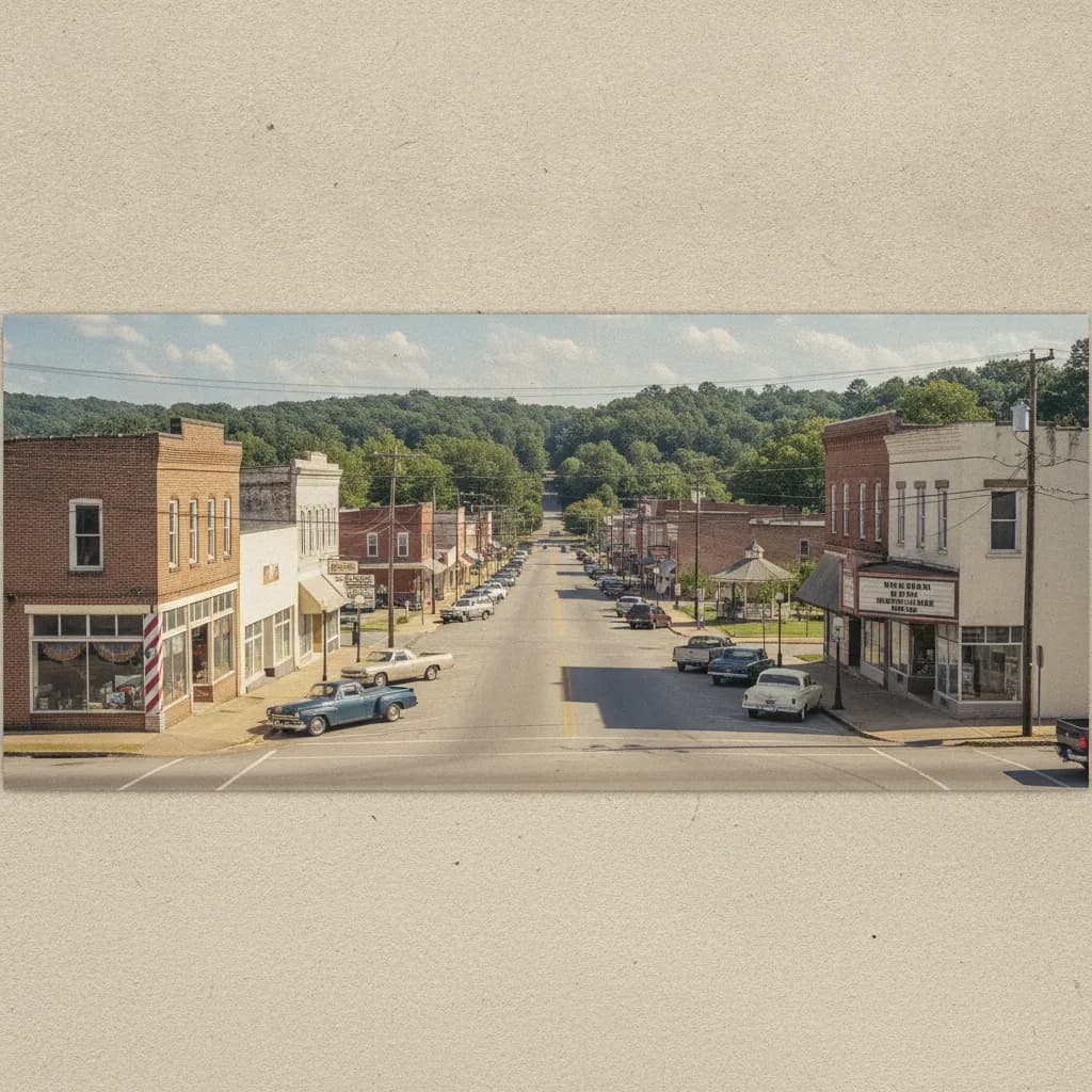 View of Fayette, AL