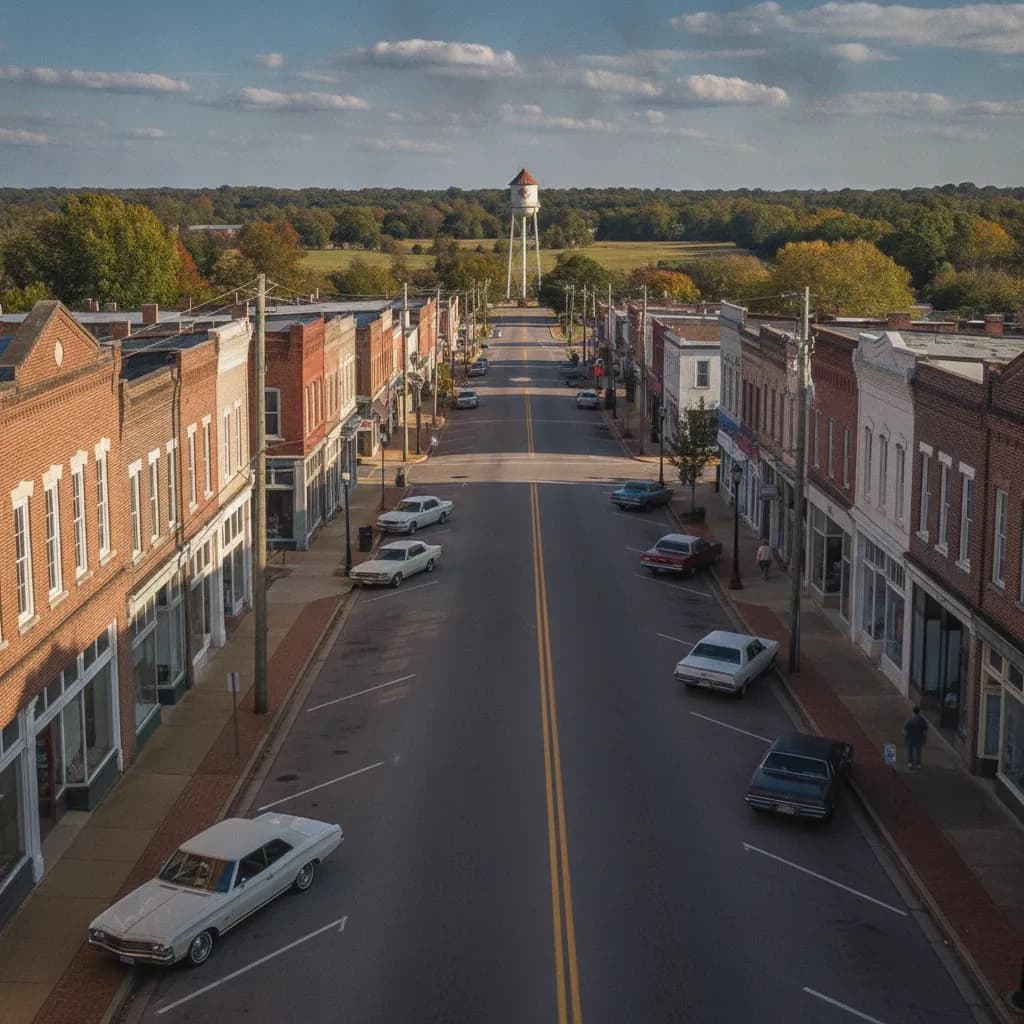 View of Geneva, AL