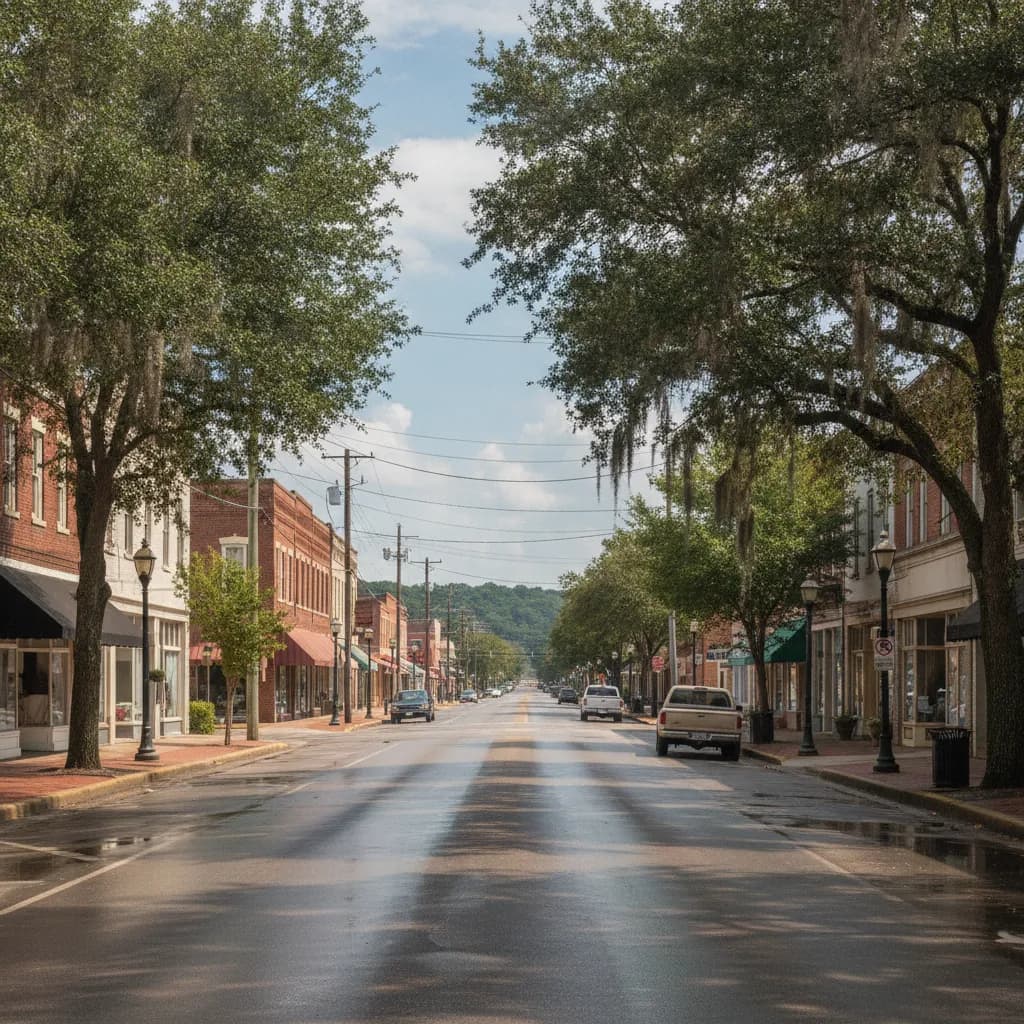 View of Greenville, AL