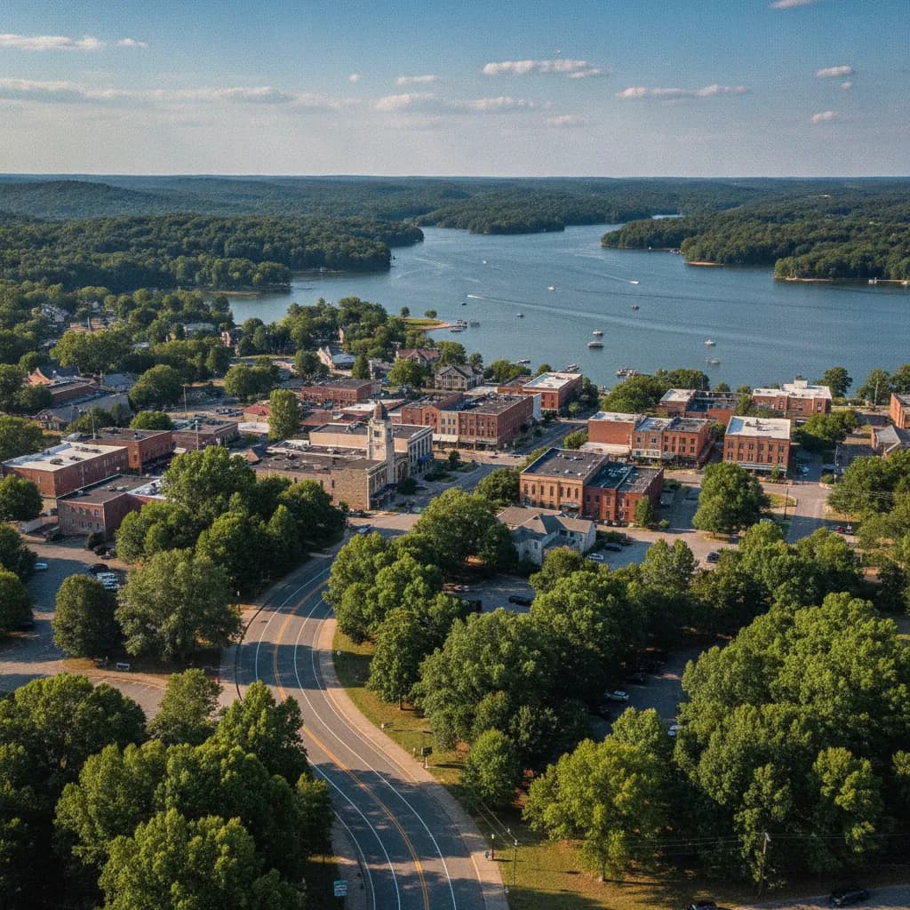 View of Guntersville, AL