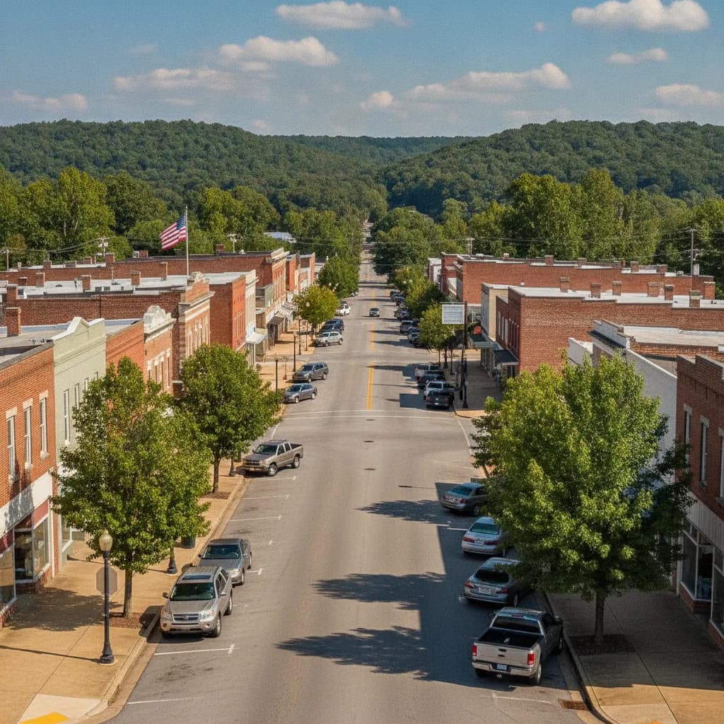 View of Hamilton, AL