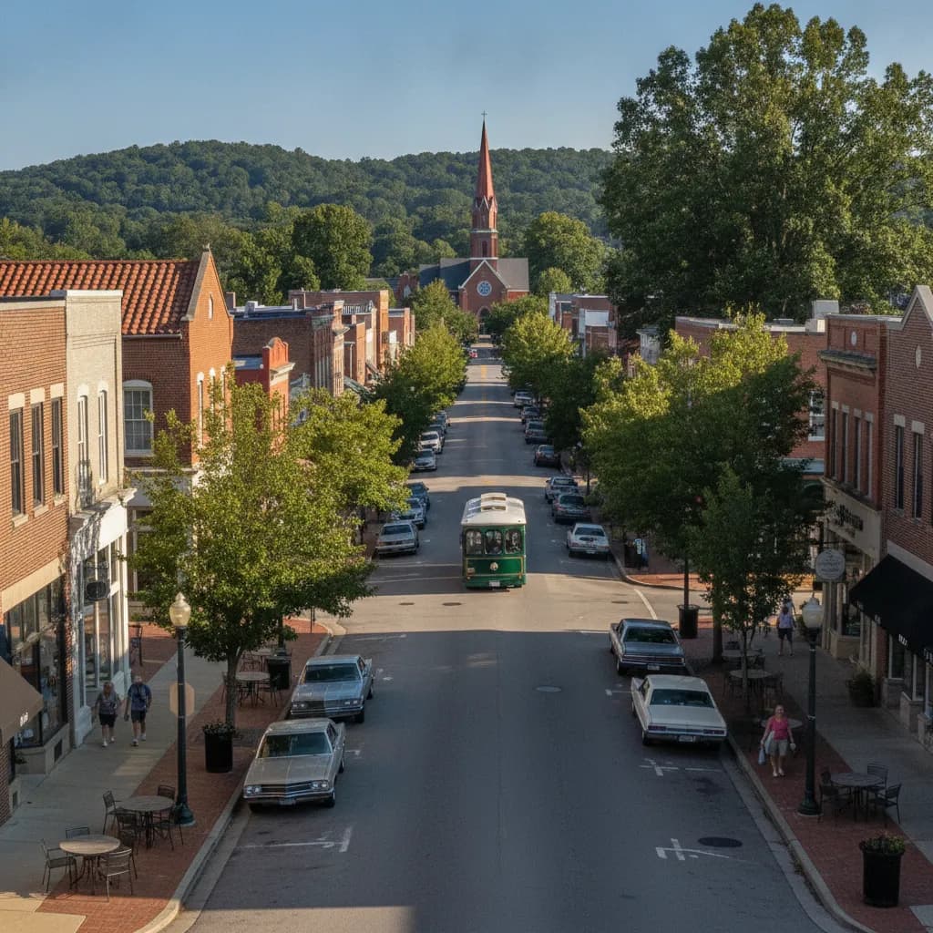 View of Homewood, AL