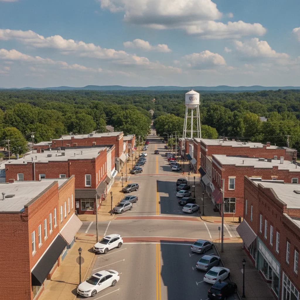 View of Hueytown, AL