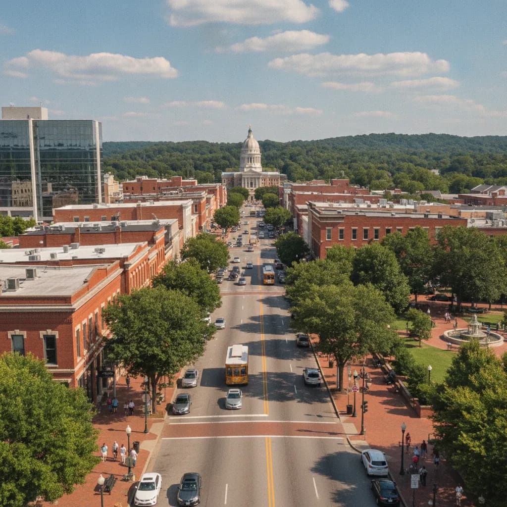 View of Huntsville, AL