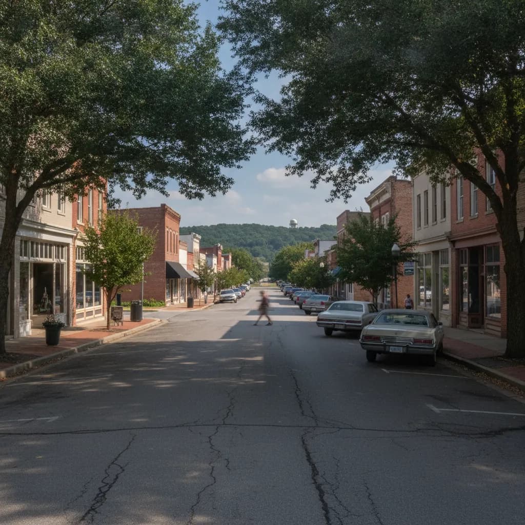 View of Irondale, AL