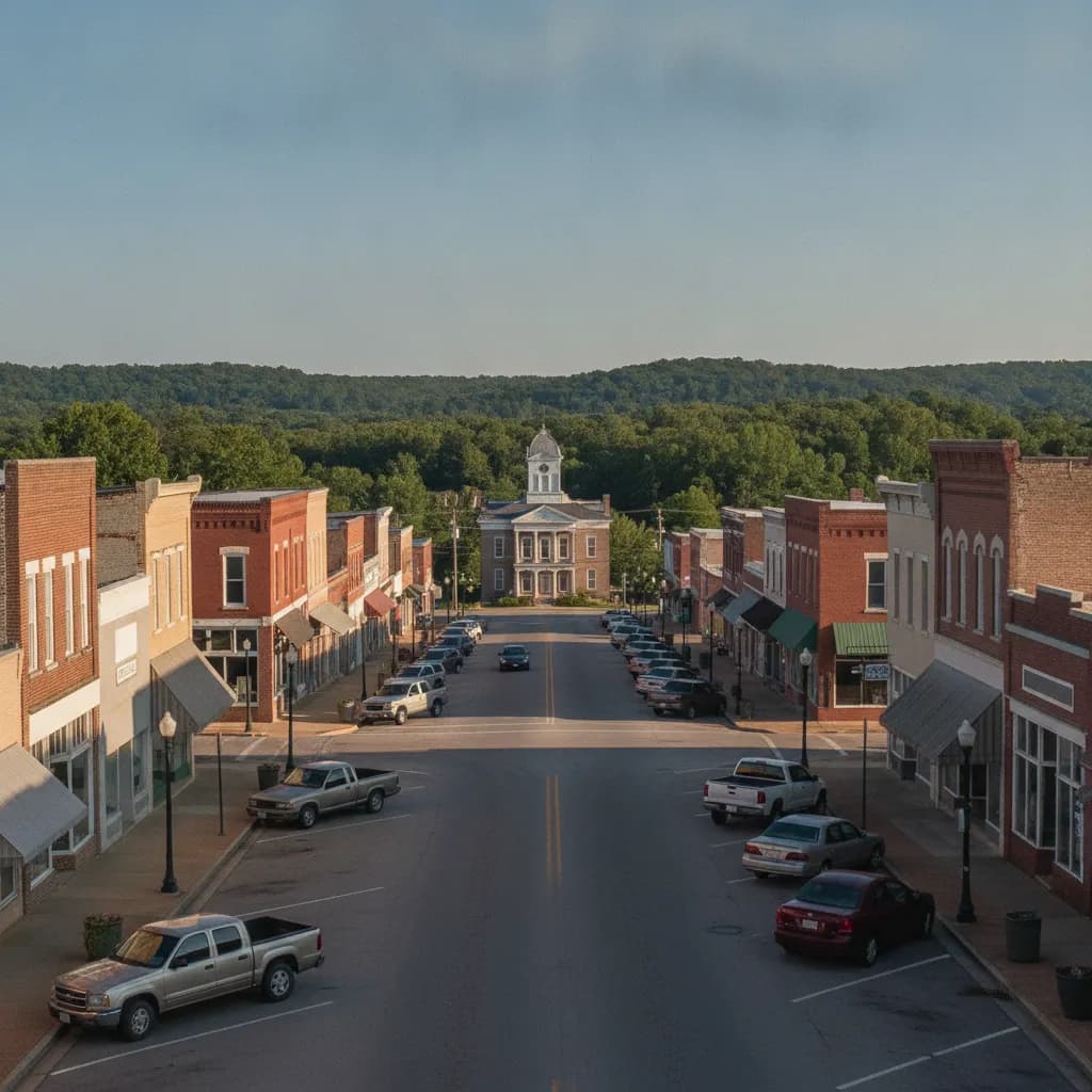 View of Jackson, AL