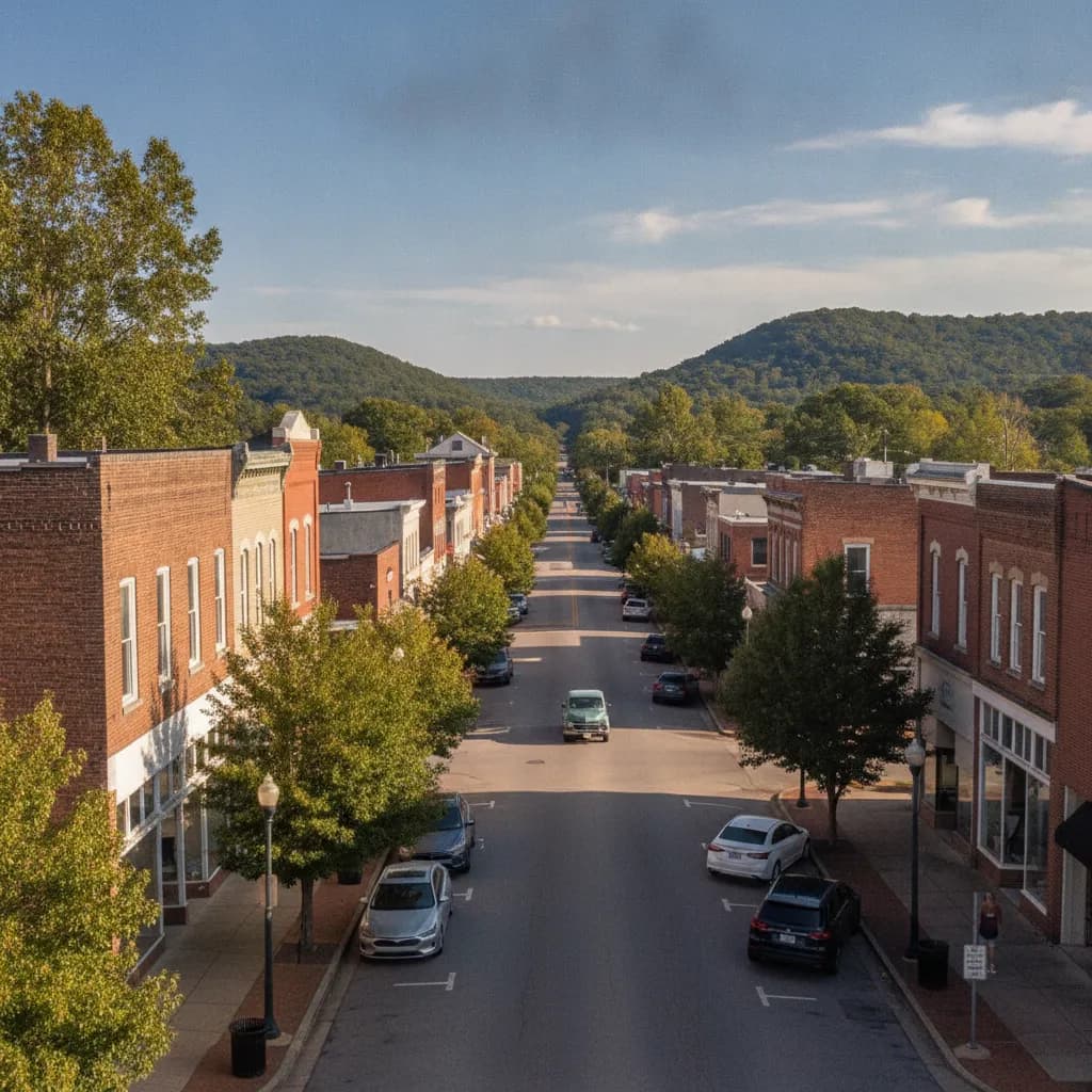 View of Jasper, AL