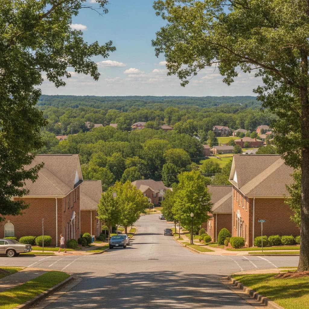 View of Meadowbrook, AL