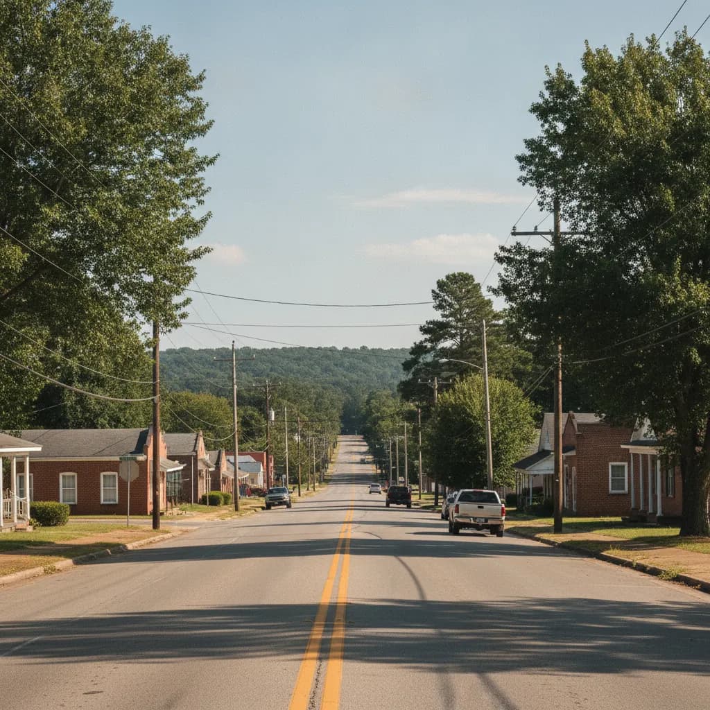 View of Meridianville, AL