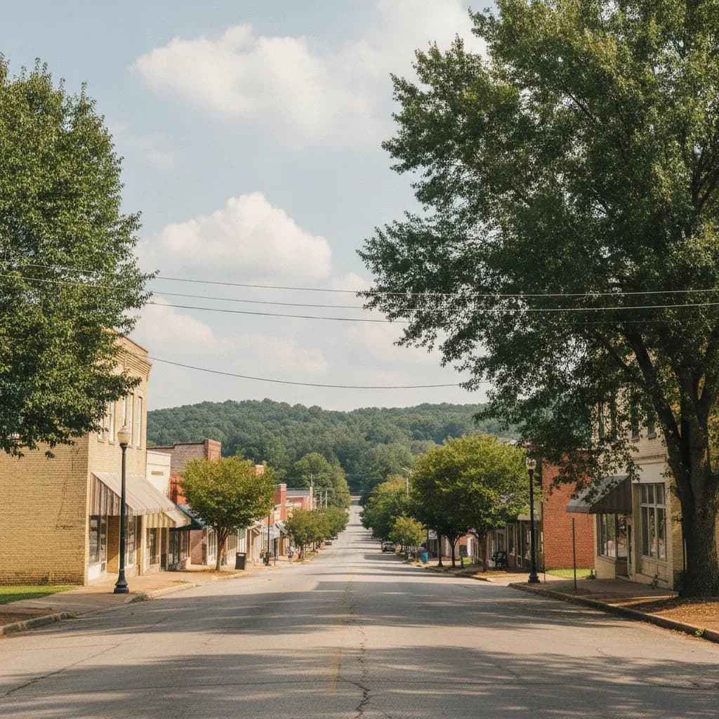 View of Midfield, AL