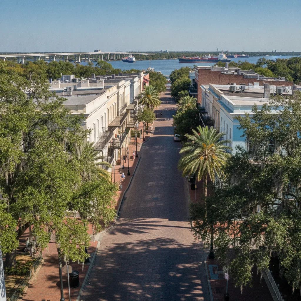 View of Mobile, AL