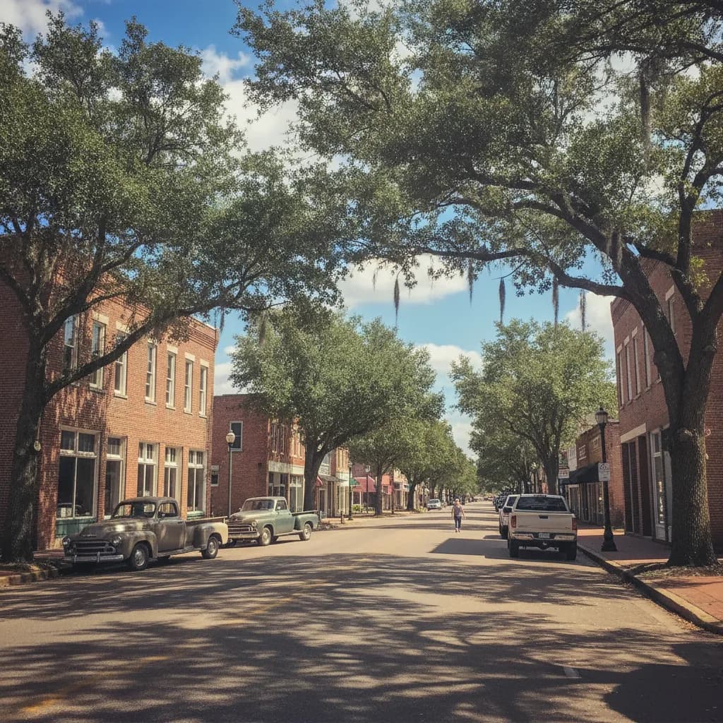 View of Monroeville, AL