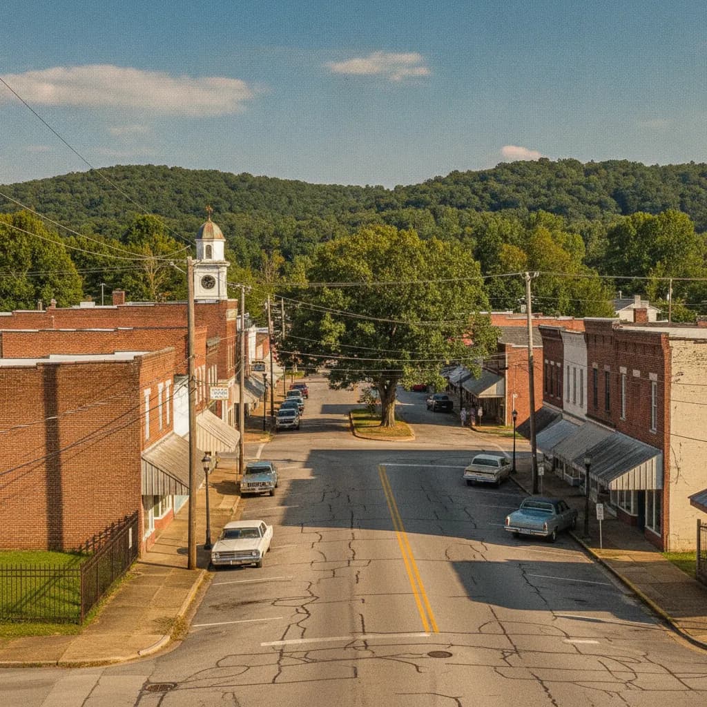 View of Moores Mill, AL