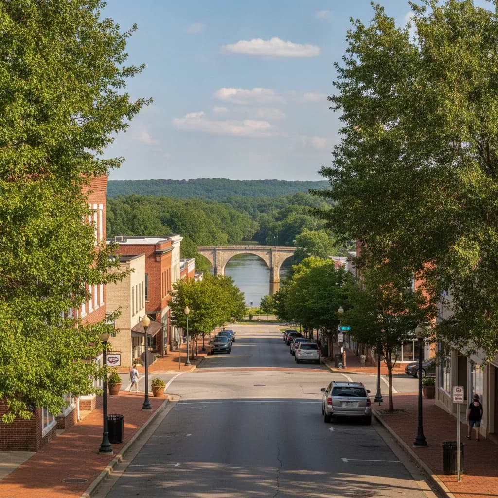 View of Northport, AL