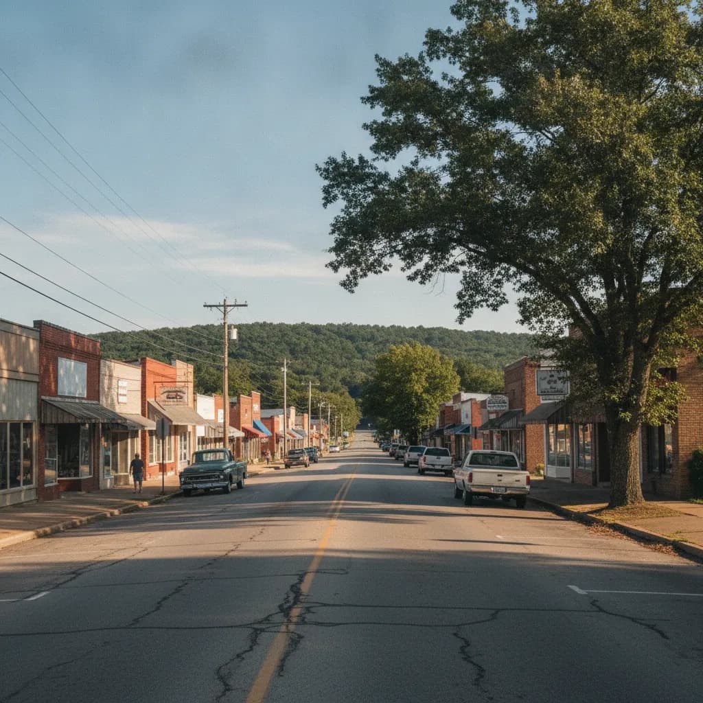 View of Odenville, AL