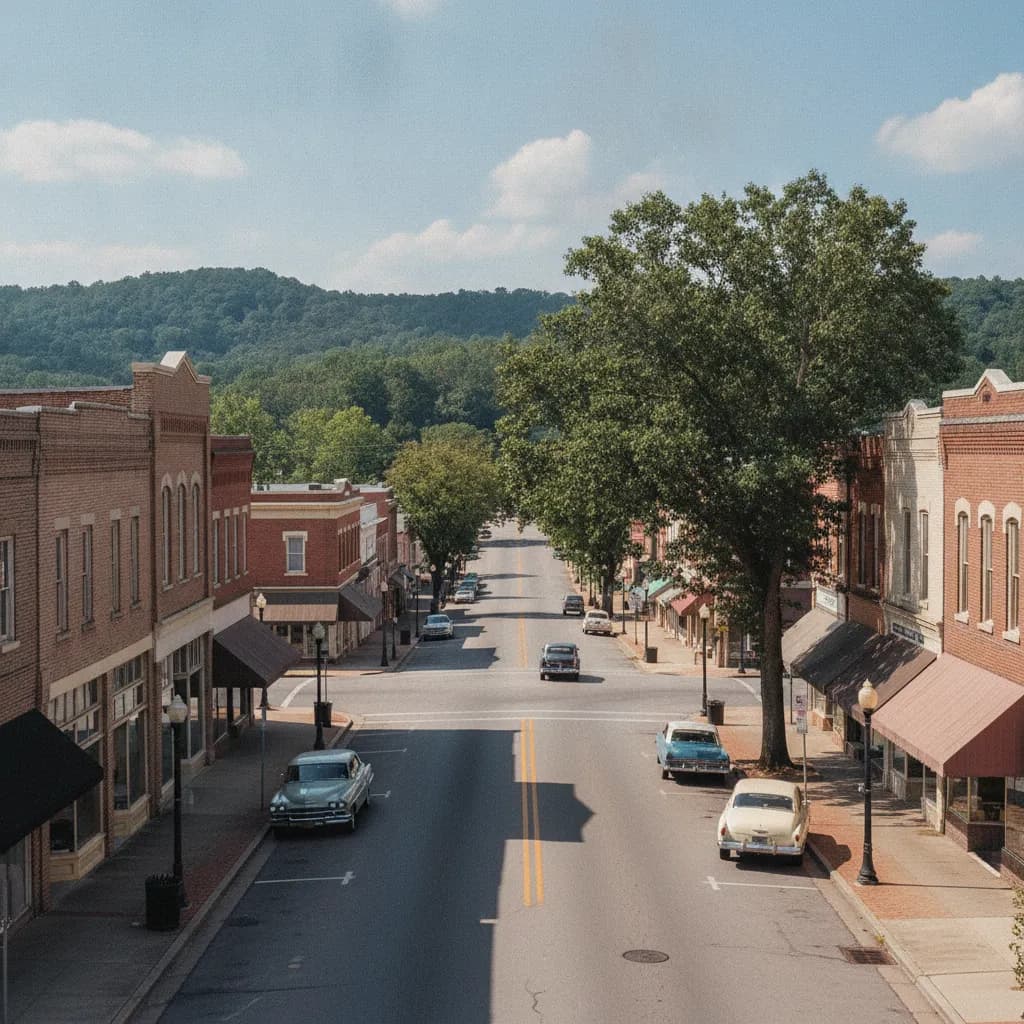 View of Oneonta, AL