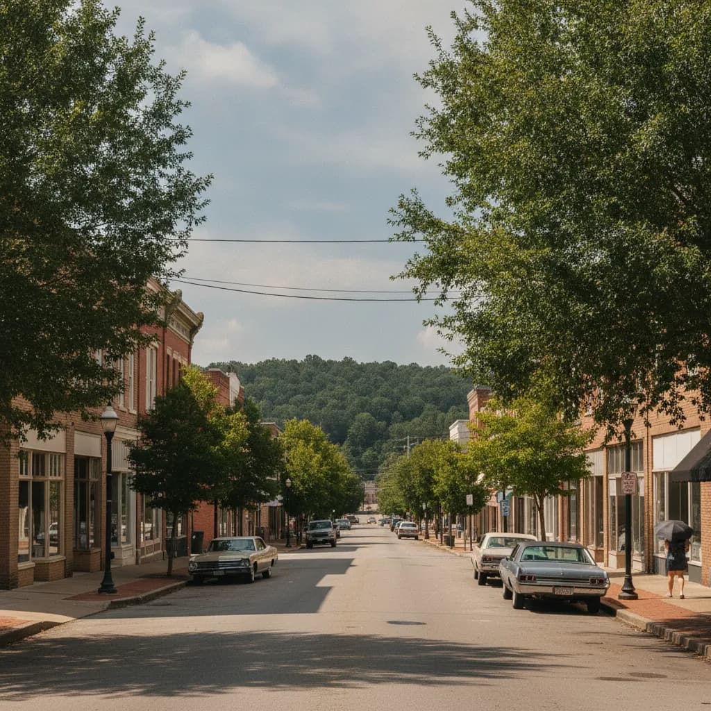 View of Opelika, AL