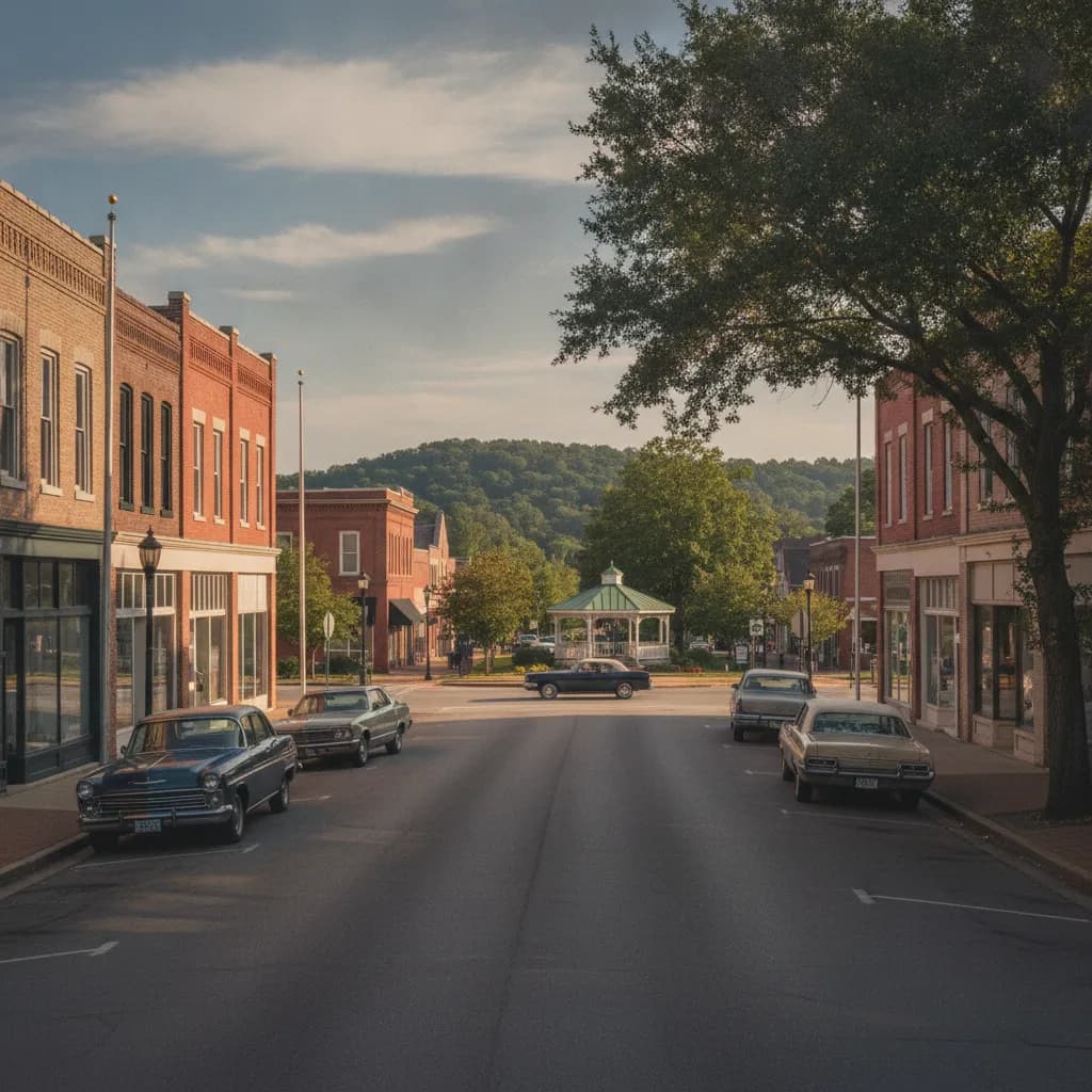 View of Opp, AL