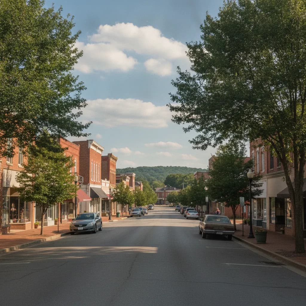 View of Oxford, AL
