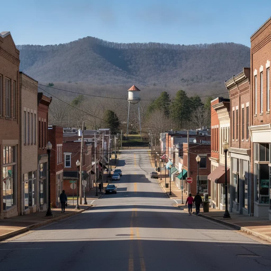 View of Piedmont, AL