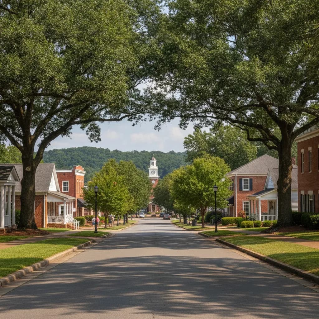 View of Pike Road, AL