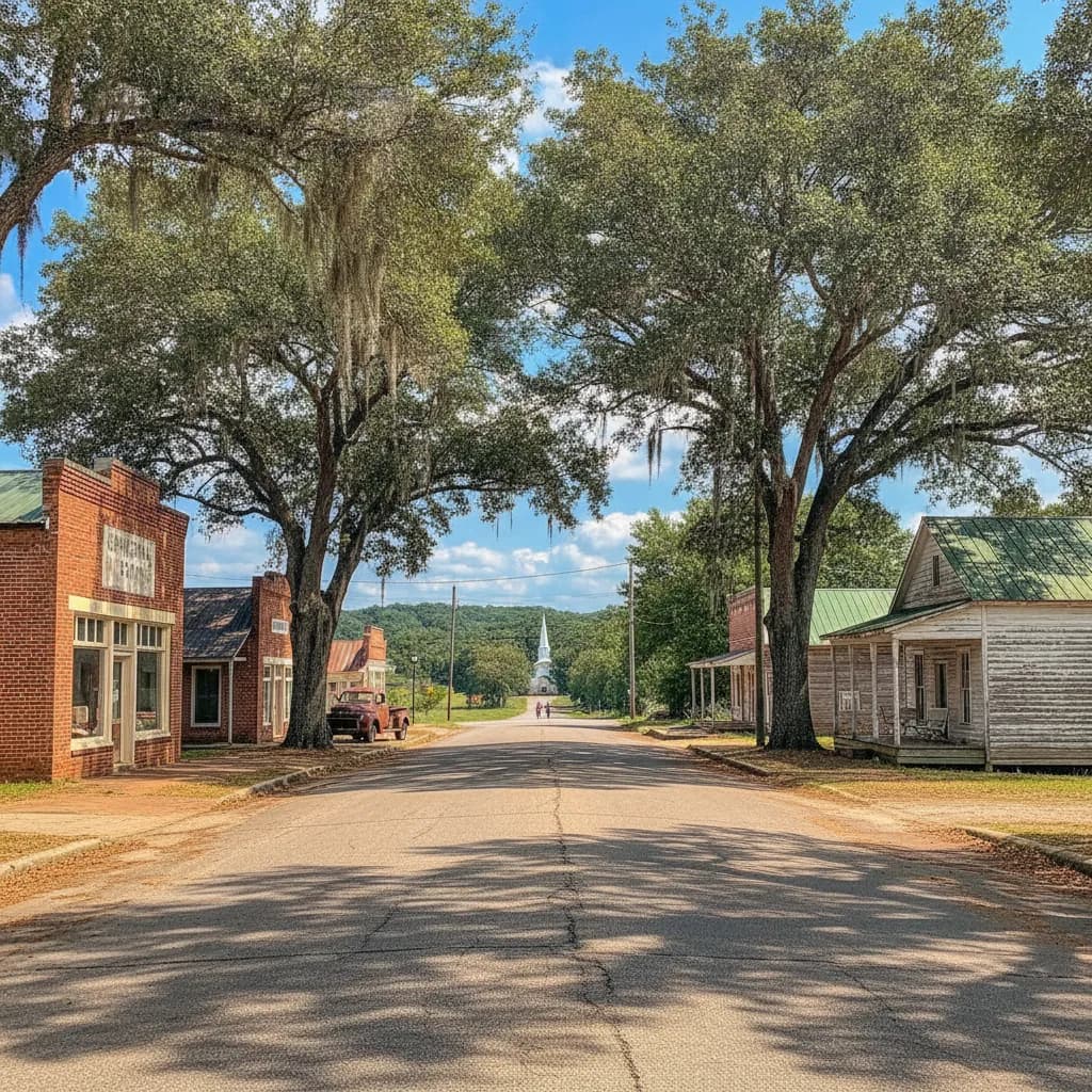 View of Pine Level, AL