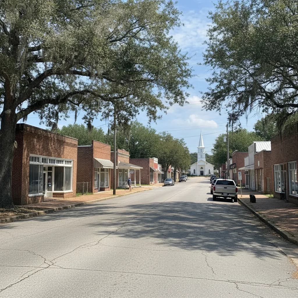 View of Pinson, AL