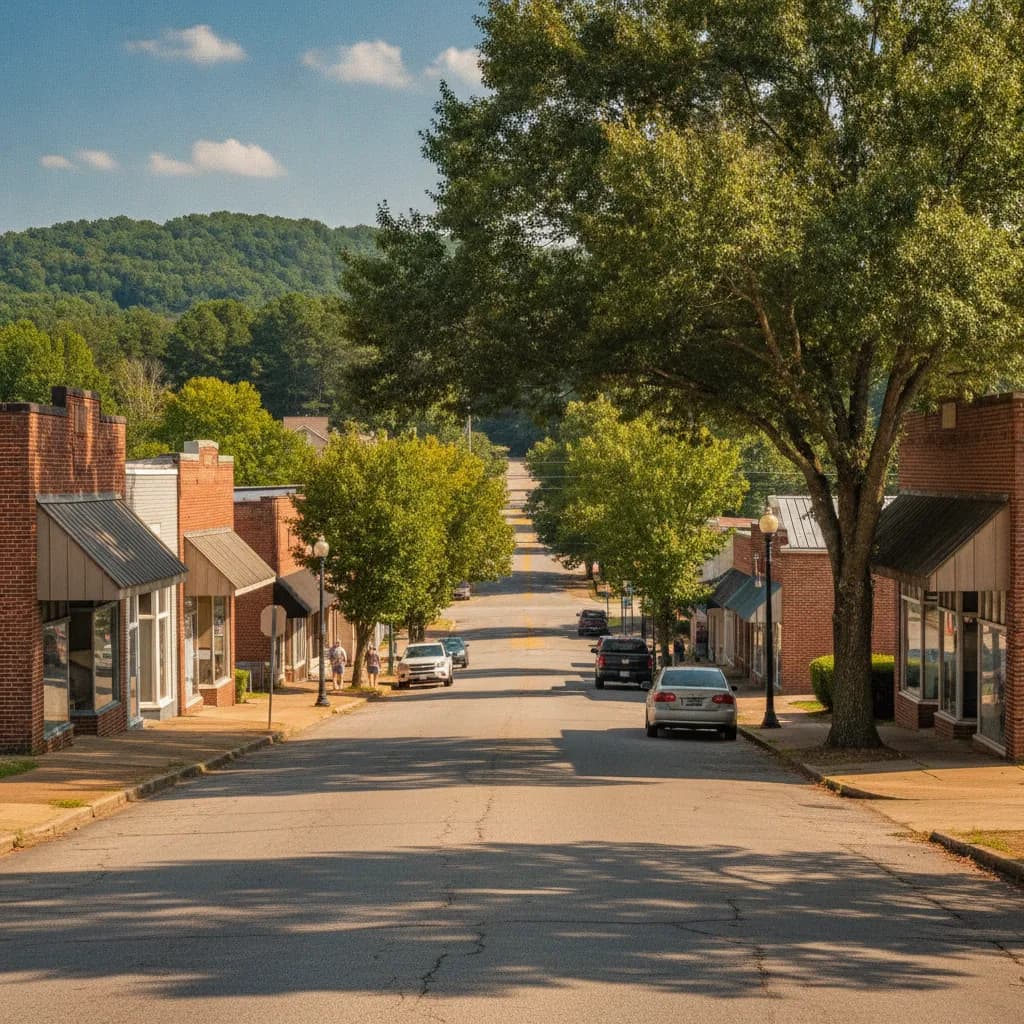 View of Pleasant Grove, AL