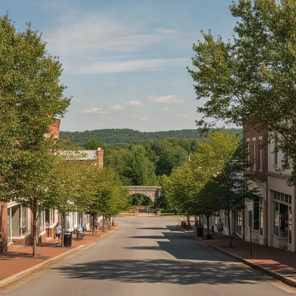 View of Prattville, AL
